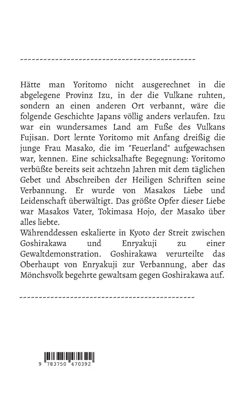 Rückseite: 9783750470392 | Die Geschichte von Taira (5) | Neue Interpretation | Eiji Yoshikawa