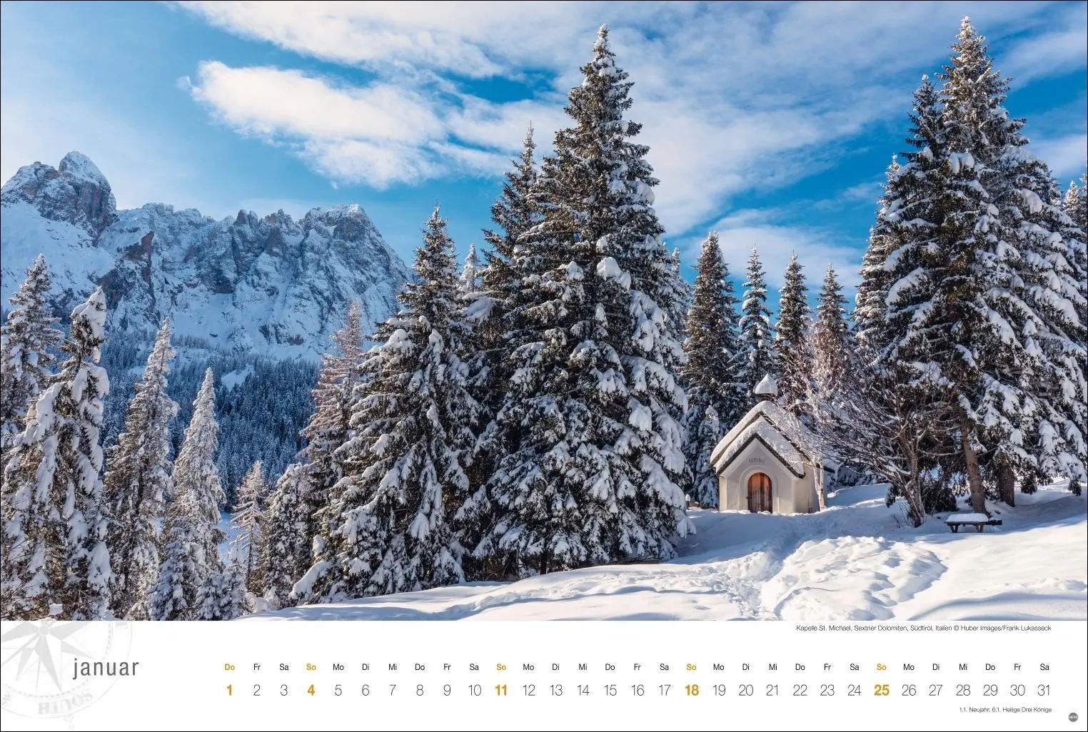 Bild: 9783756410392 | Südtirol Globetrotter Kalender 2026 - Von romantischen Tälern und...