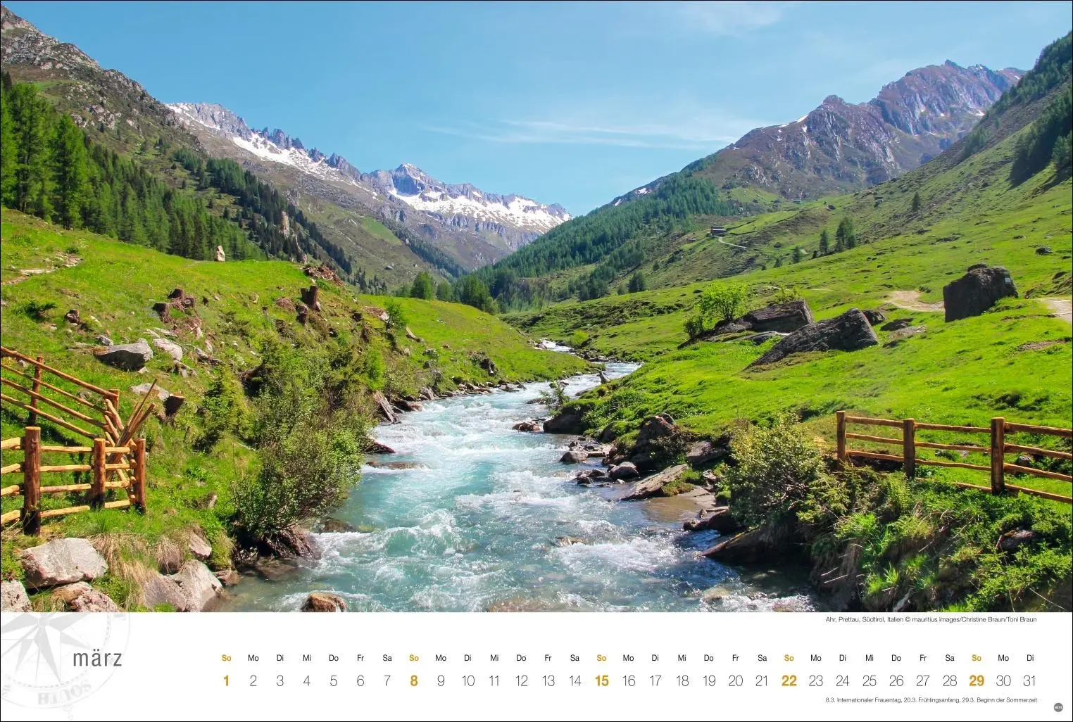 Bild: 9783756410392 | Südtirol Globetrotter Kalender 2026 - Von romantischen Tälern und...