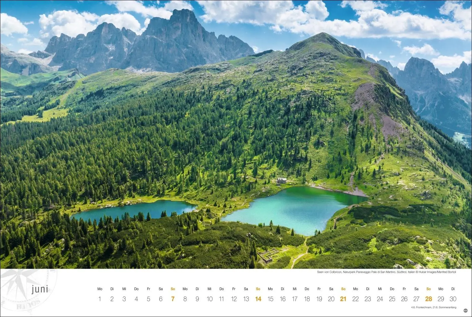 Bild: 9783756410392 | Südtirol Globetrotter Kalender 2026 - Von romantischen Tälern und...