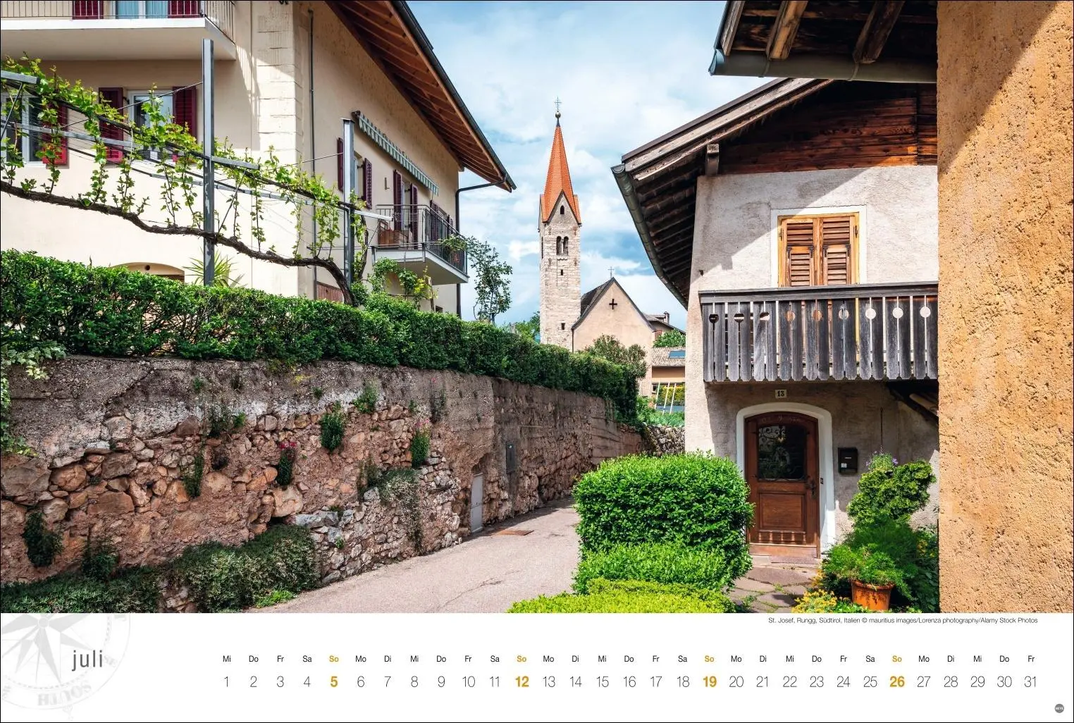 Bild: 9783756410392 | Südtirol Globetrotter Kalender 2026 - Von romantischen Tälern und...