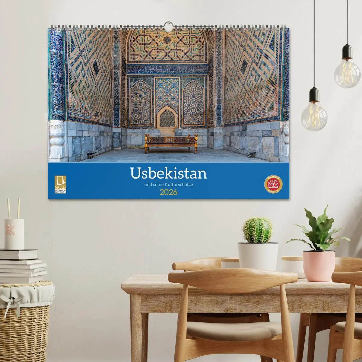 Bild: 9783457280492 | Usbekistan und seine Kulturschätze (Wandkalender 2026 DIN A2 quer),...