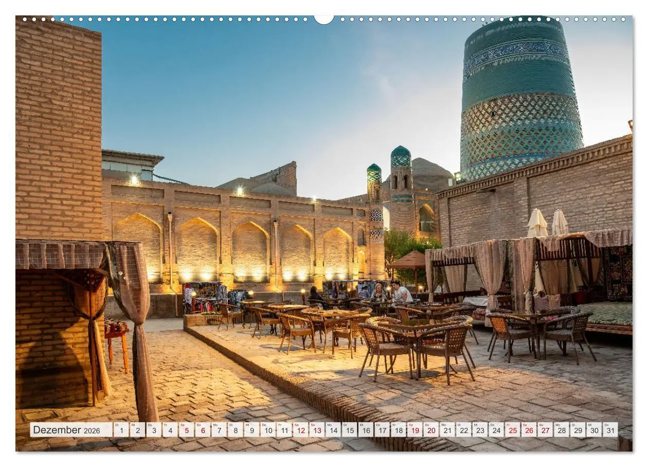Bild: 9783457280492 | Usbekistan und seine Kulturschätze (Wandkalender 2026 DIN A2 quer),...