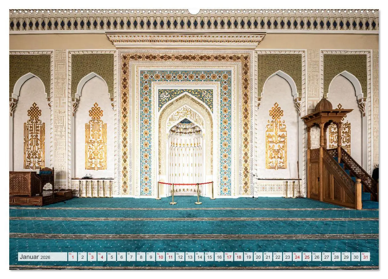 Bild: 9783457280492 | Usbekistan und seine Kulturschätze (Wandkalender 2026 DIN A2 quer),...
