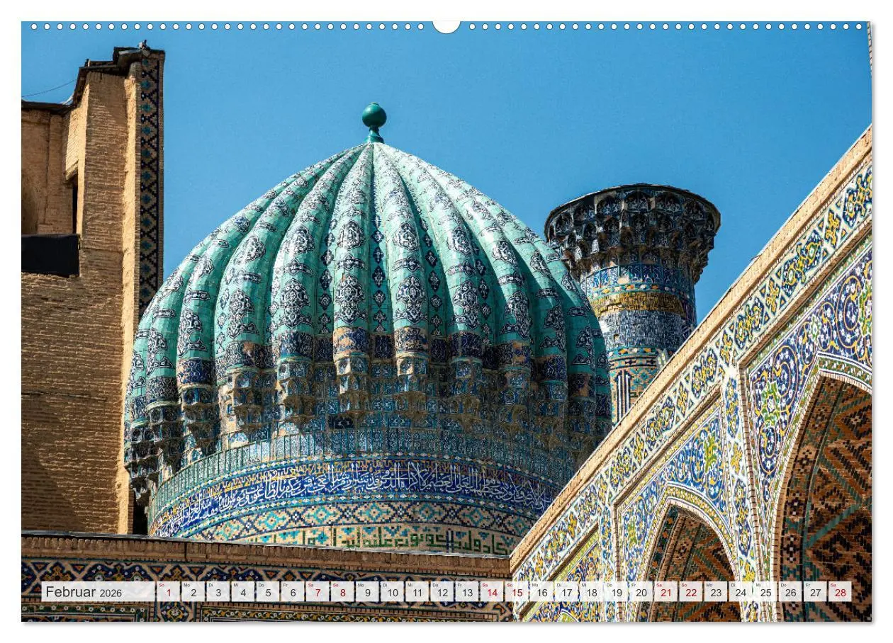 Bild: 9783457280492 | Usbekistan und seine Kulturschätze (Wandkalender 2026 DIN A2 quer),...