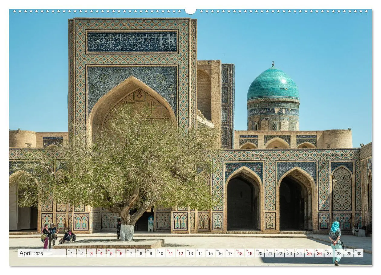 Bild: 9783457280492 | Usbekistan und seine Kulturschätze (Wandkalender 2026 DIN A2 quer),...
