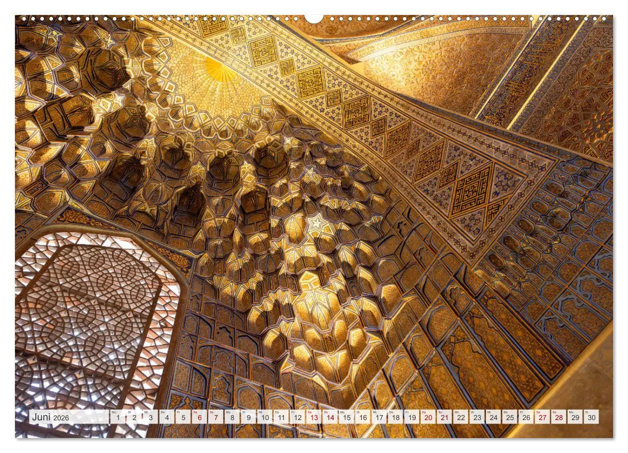 Bild: 9783457280492 | Usbekistan und seine Kulturschätze (Wandkalender 2026 DIN A2 quer),...