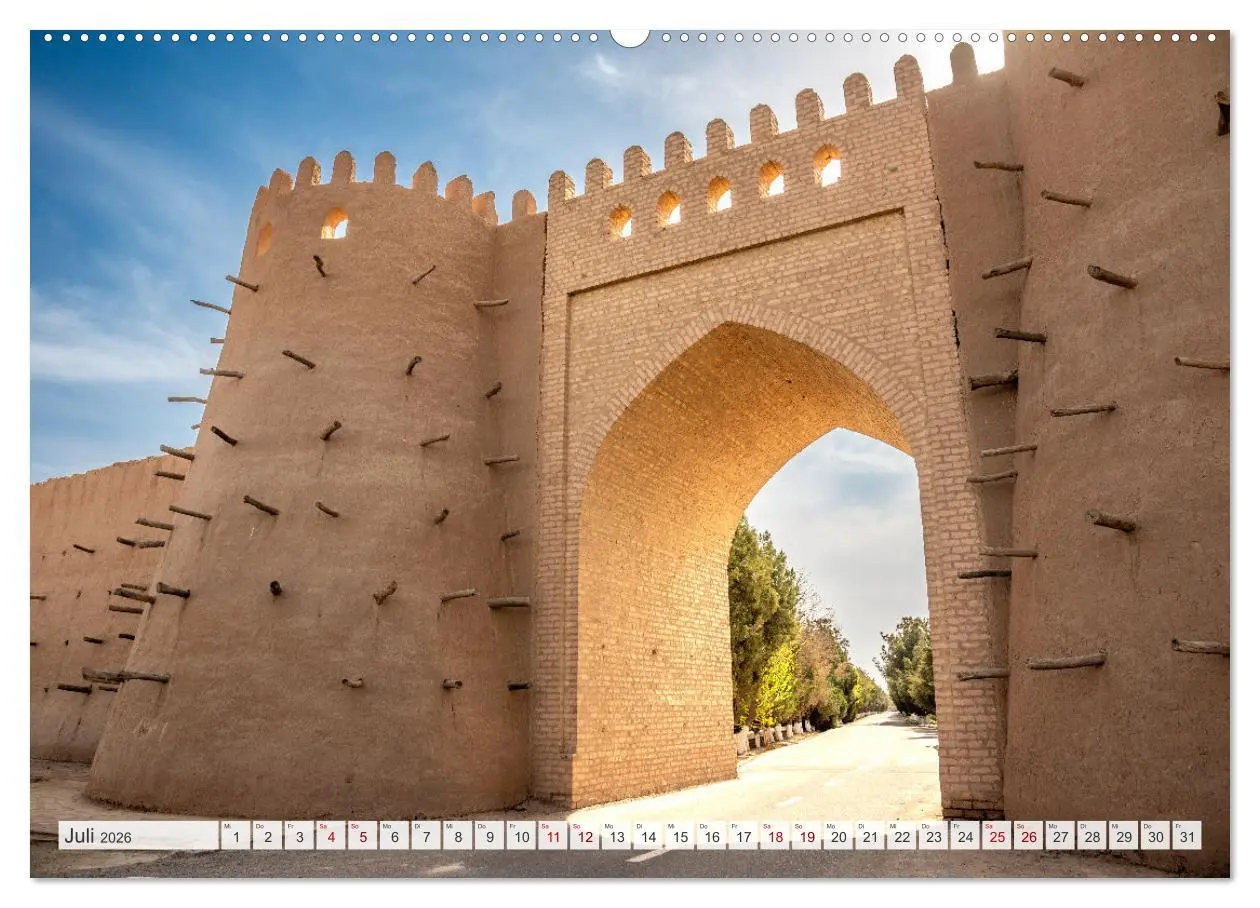 Bild: 9783457280492 | Usbekistan und seine Kulturschätze (Wandkalender 2026 DIN A2 quer),...