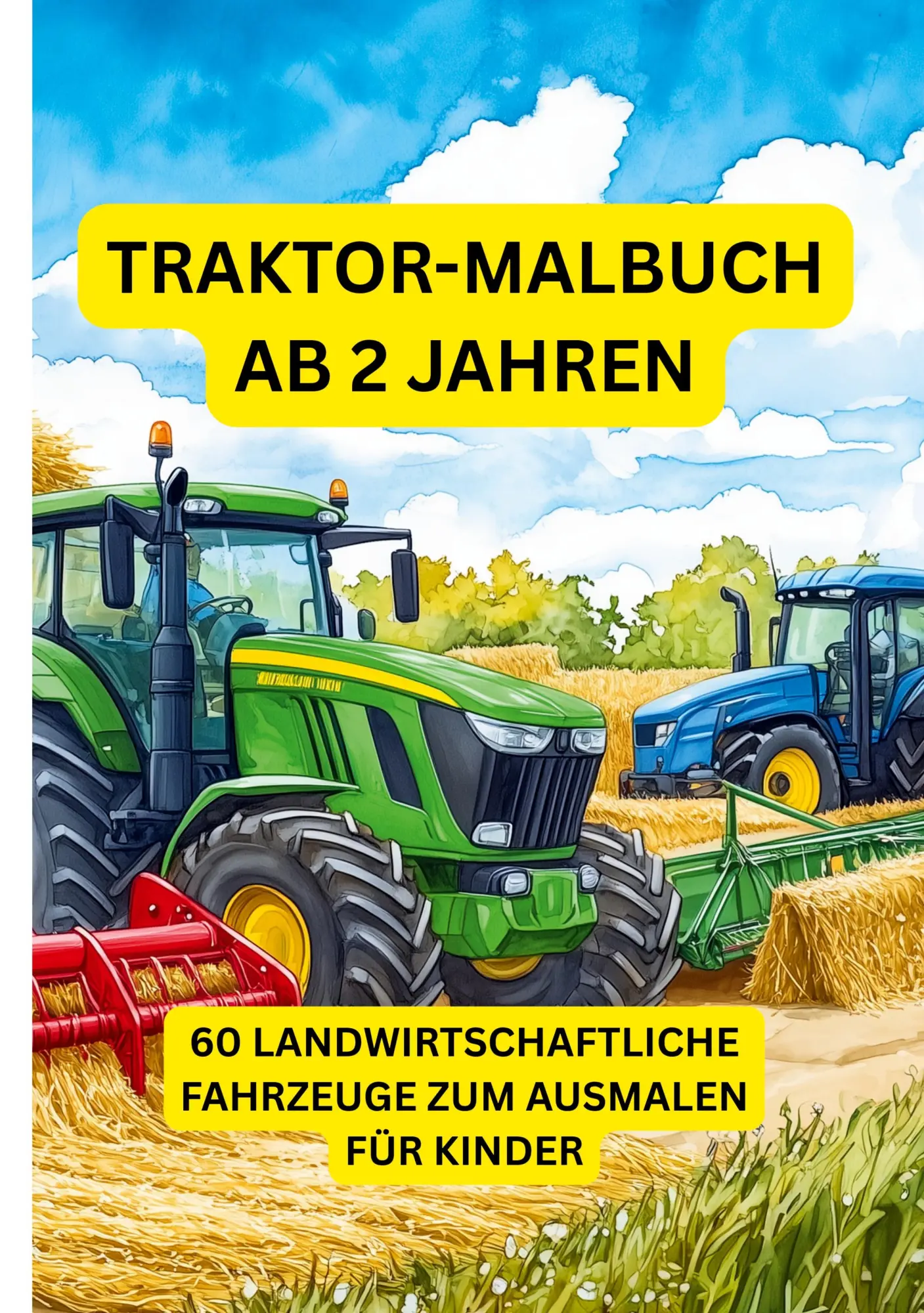 Cover: 9783695190492 | Traktor-Malbuch ab 2 Jahren | Babi Nehrabi | Taschenbuch | 72 S.