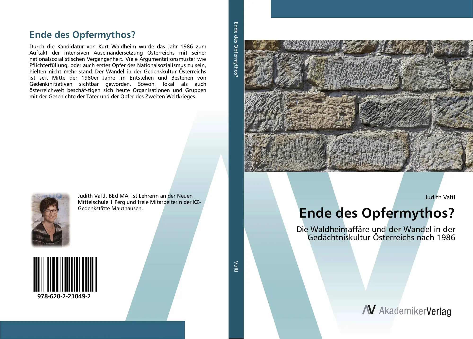 Cover: 9786202210492 | Ende des Opfermythos? | Judith Valtl | Taschenbuch | Paperback | 2019