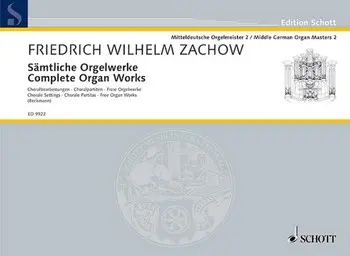 Cover: 9790001140492 | Complete Organ Works, Band 2 | Friedrich Wilhelm Zachow | Buch