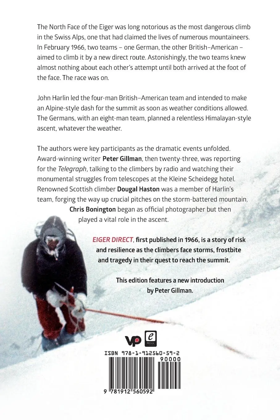 Rückseite: 9781912560592 | Eiger Direct | The epic battle on the North Face | Gillman (u. a.)