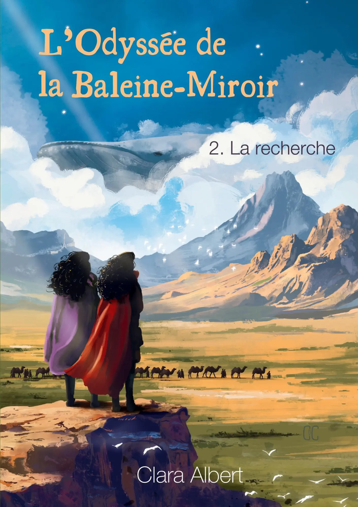 Cover: 9782322560592 | L'Odyssée de la Baleine-Miroir | 2. La recherche | Clara Albert | Buch