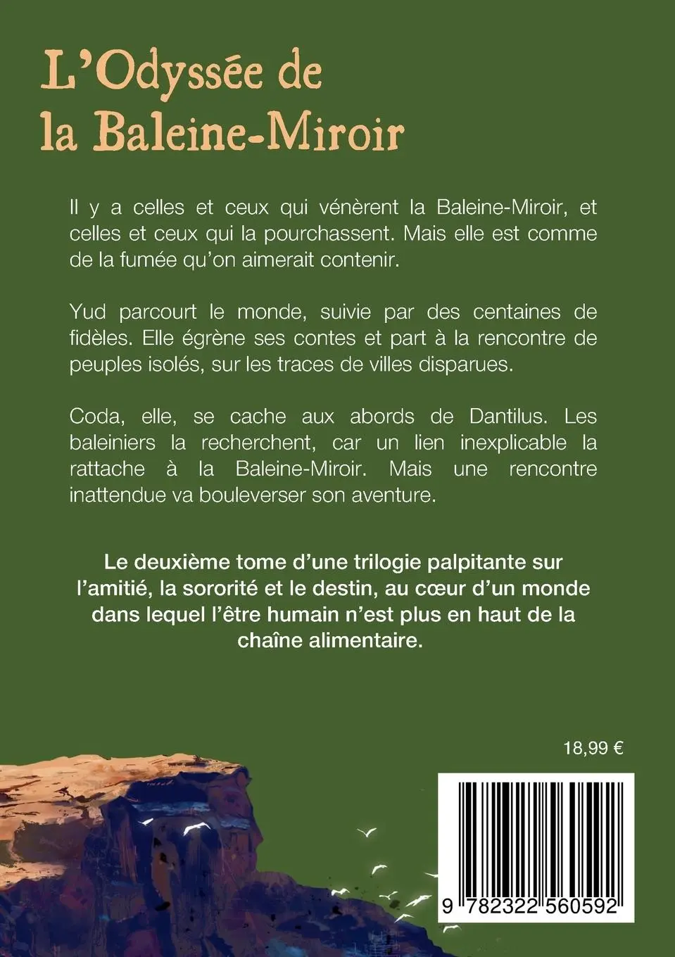 Rückseite: 9782322560592 | L'Odyssée de la Baleine-Miroir | 2. La recherche | Clara Albert | Buch