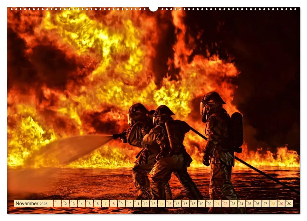 Bild: 9783457960592 | Feuerwehr - weltweit im Einsatz (hochwertiger Premium Wandkalender...