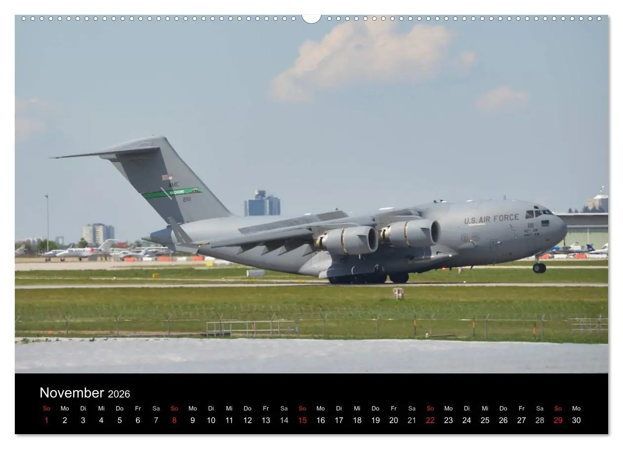 Bild: 9783516120592 | Militär Air-Cargo (Wandkalender 2026 DIN A2 quer), CALVENDO...