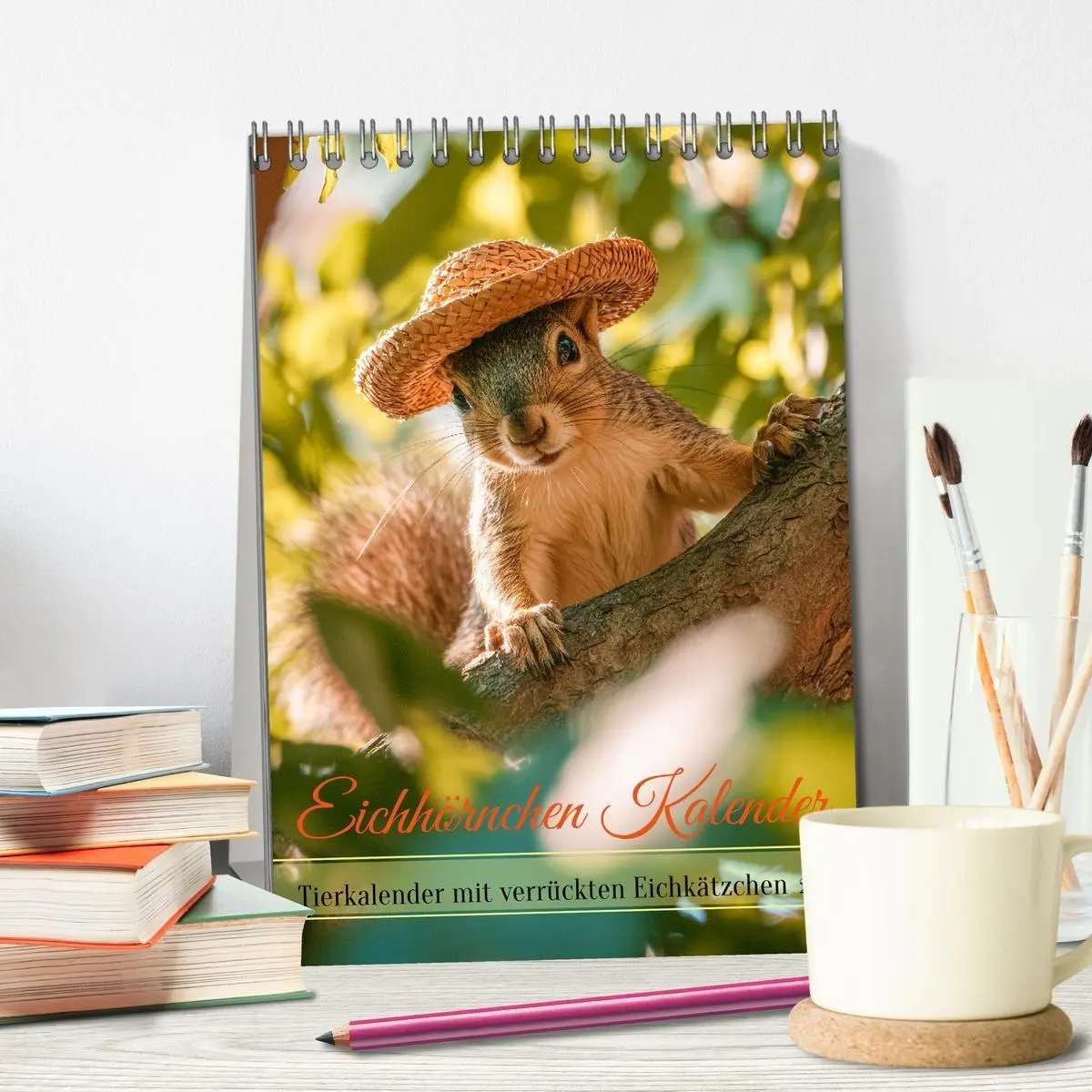 Bild: 9783516670592 | Eichhörnchen Kalender - Tierkalender mit verrückten Eichkätzchen...
