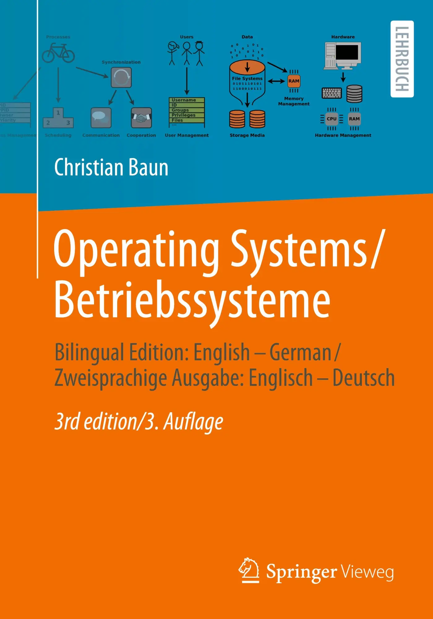 Cover: 9783658480592 | Operating Systems / Betriebssysteme | Christian Baun | Taschenbuch