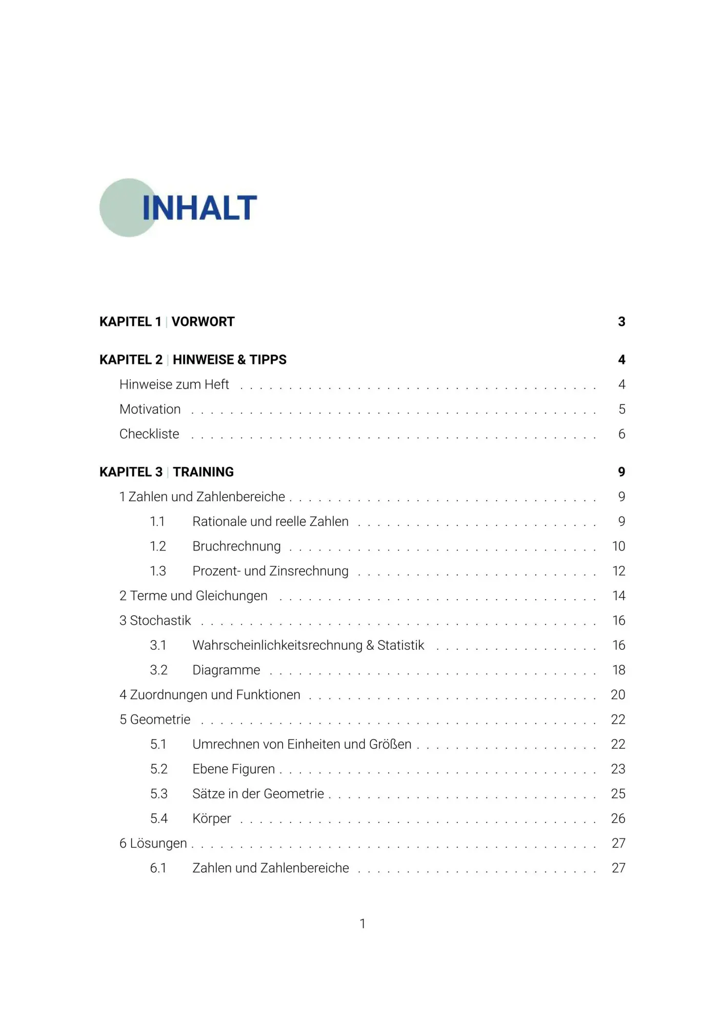 Bild: 9783692040592 | Prüfungsheft &amp; Training - 2026 Mathematik Hauptschule 9. Klasse -...