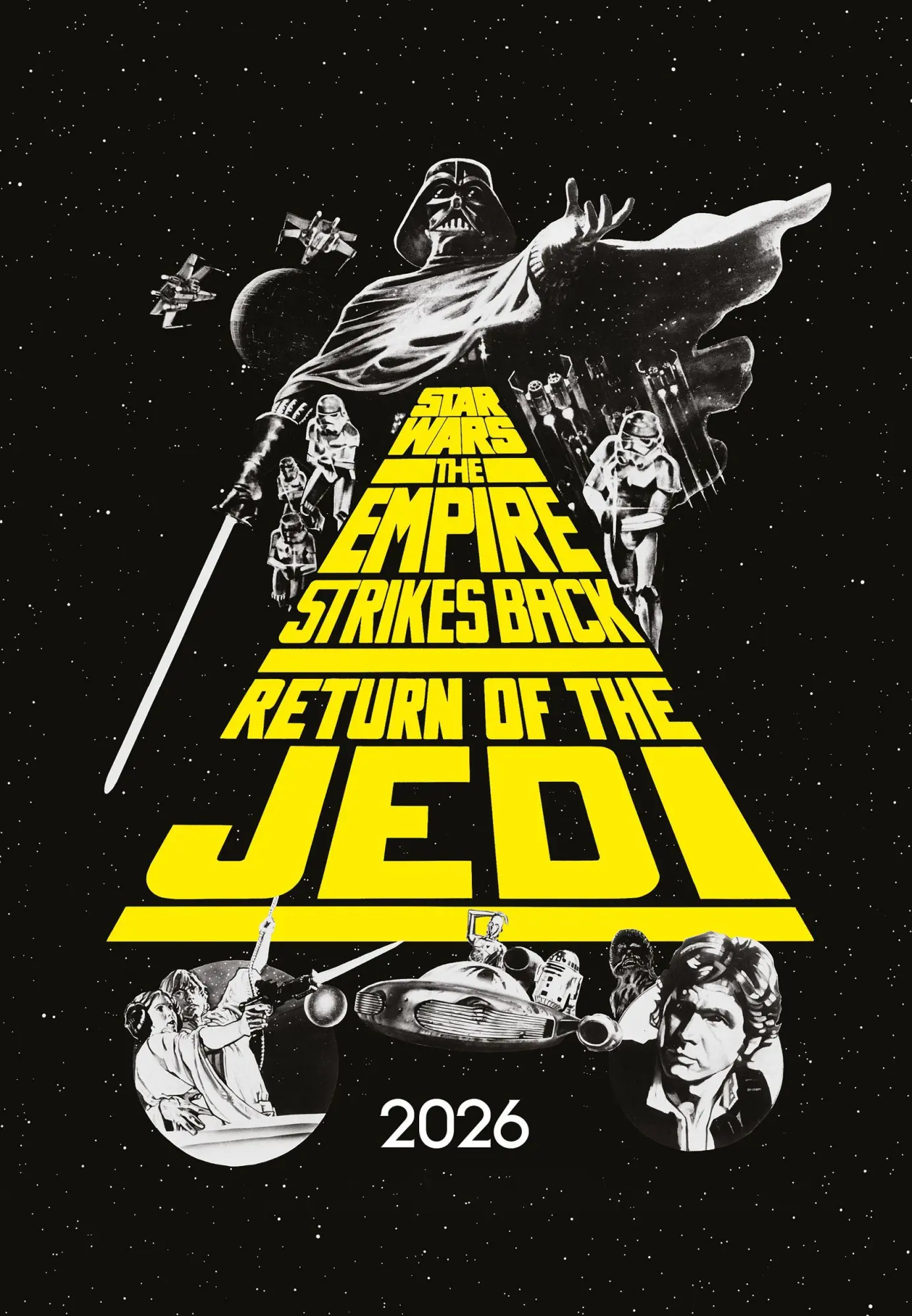 Bild: 9783803530592 | Star Wars - A5-Tischkalender 2026 | Danilo Promotion Ltd | Kalender