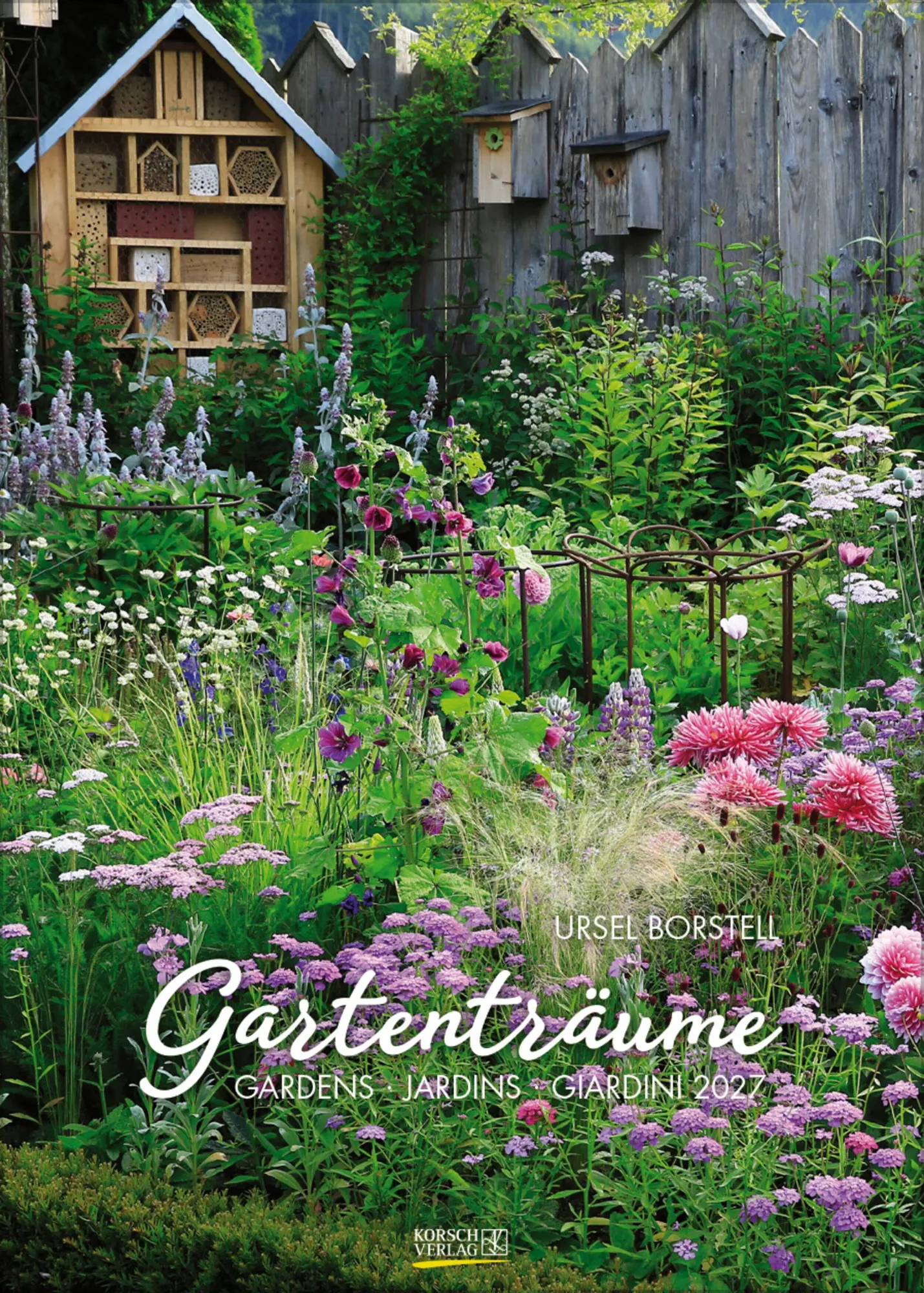 Cover: 9783819300592 | Gartenträume 2027 | Verlag Korsch | Kalender | Spiralbindung | 13 S.