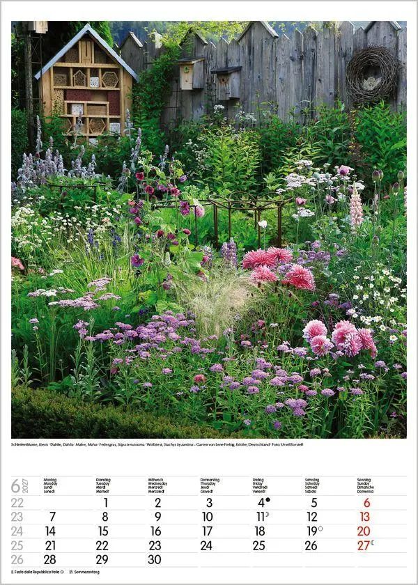 Bild: 9783819300592 | Gartenträume 2027 | Verlag Korsch | Kalender | Spiralbindung | 13 S.