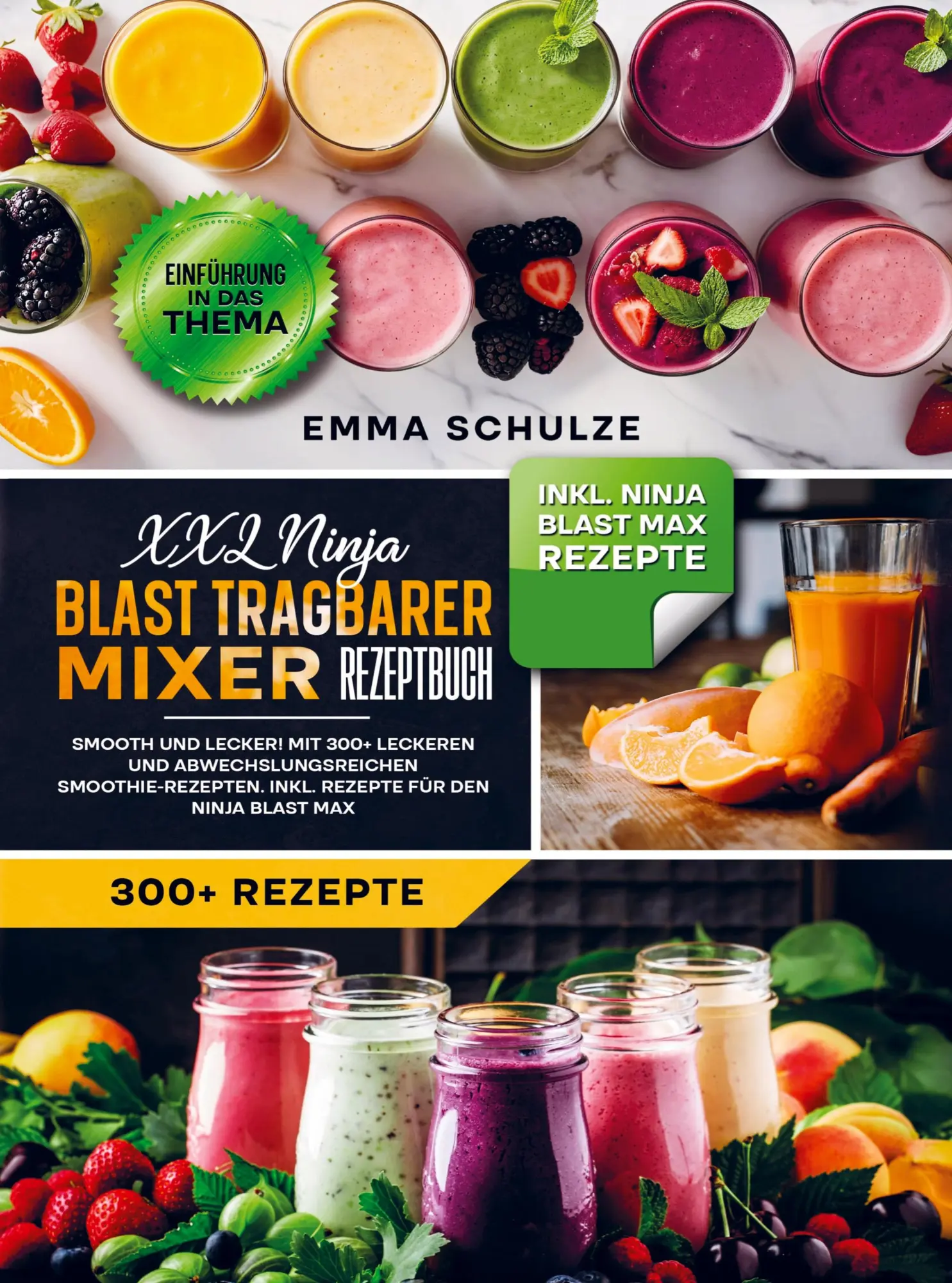 Cover: 9789403800592 | XXL Ninja Blast tragbarer Mixer Rezeptbuch | Emma Schulze | Buch