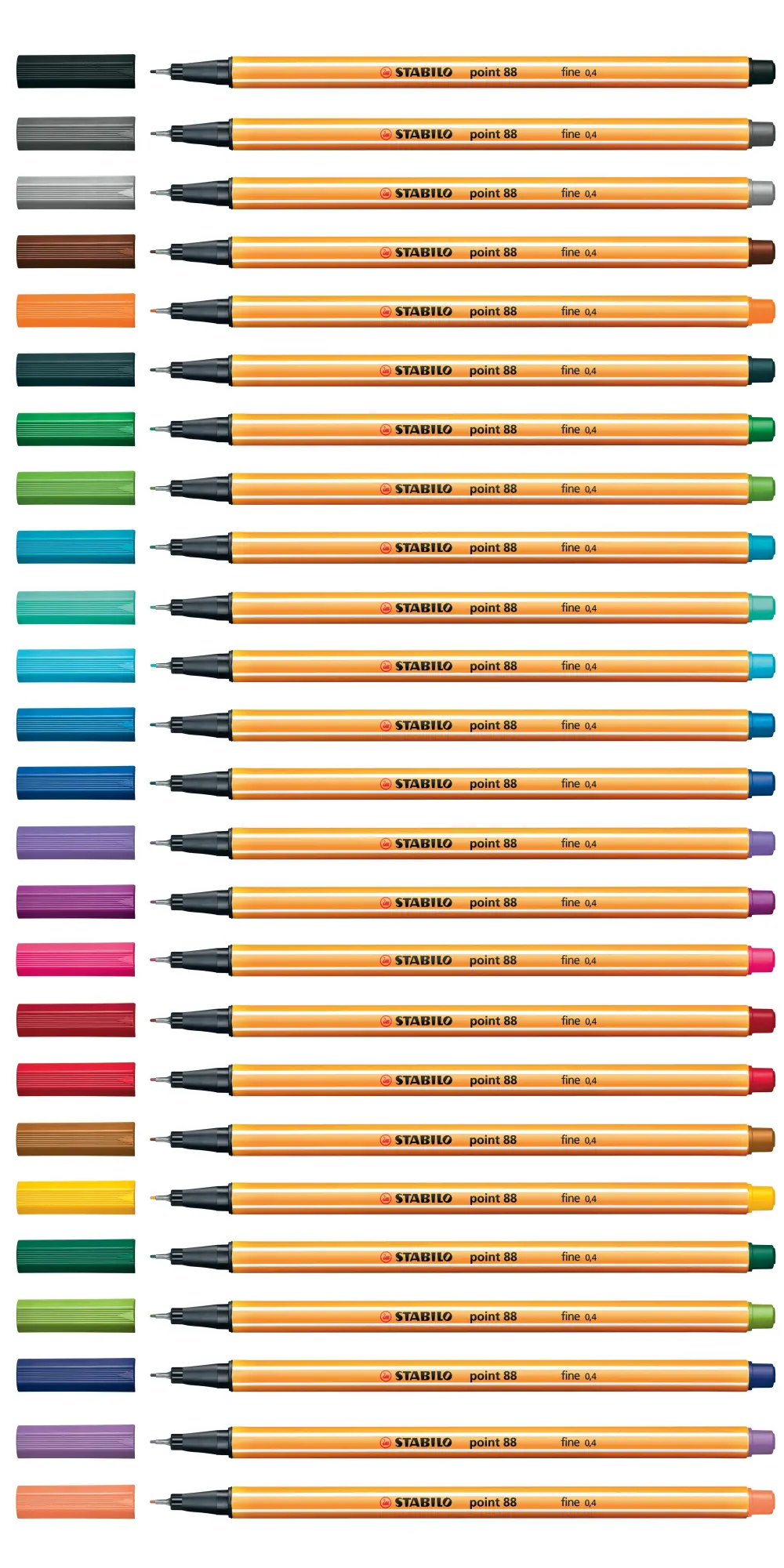 Cover: 4006381360692 | STABILO Fineliner point 88 Rolle, 25er Set | STABILO point 88 | 2019