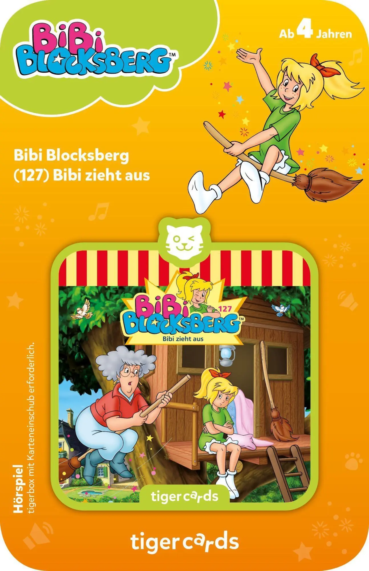 Bild: 4260535480692 | tigercard - Bibi Blocksberg - Folge 127: Bibi zieht aus | Deutsch