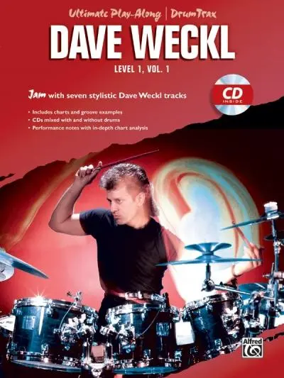 Cover: 9780760400692 | Ultimate Play-Along Drum Trax Dave Weckl, Level 1, Vol 1 | Dave Weckl