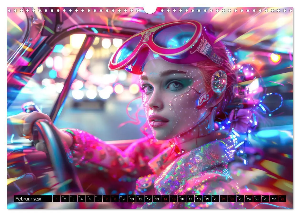 Bild: 9783457400692 | Cyberpunk - Hochtechnisierte Neonwelt (Wandkalender 2026 DIN A3...