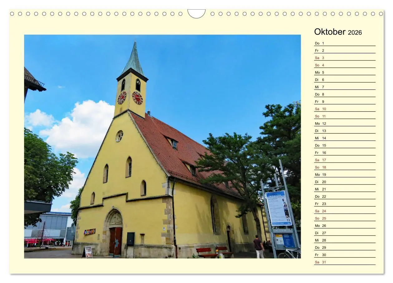 Bild: 9783457570692 | Nürtingen erleben (Wandkalender 2026 DIN A3 quer), CALVENDO...