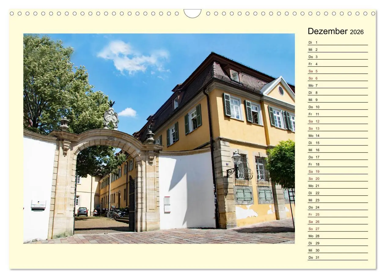Bild: 9783457570692 | Nürtingen erleben (Wandkalender 2026 DIN A3 quer), CALVENDO...