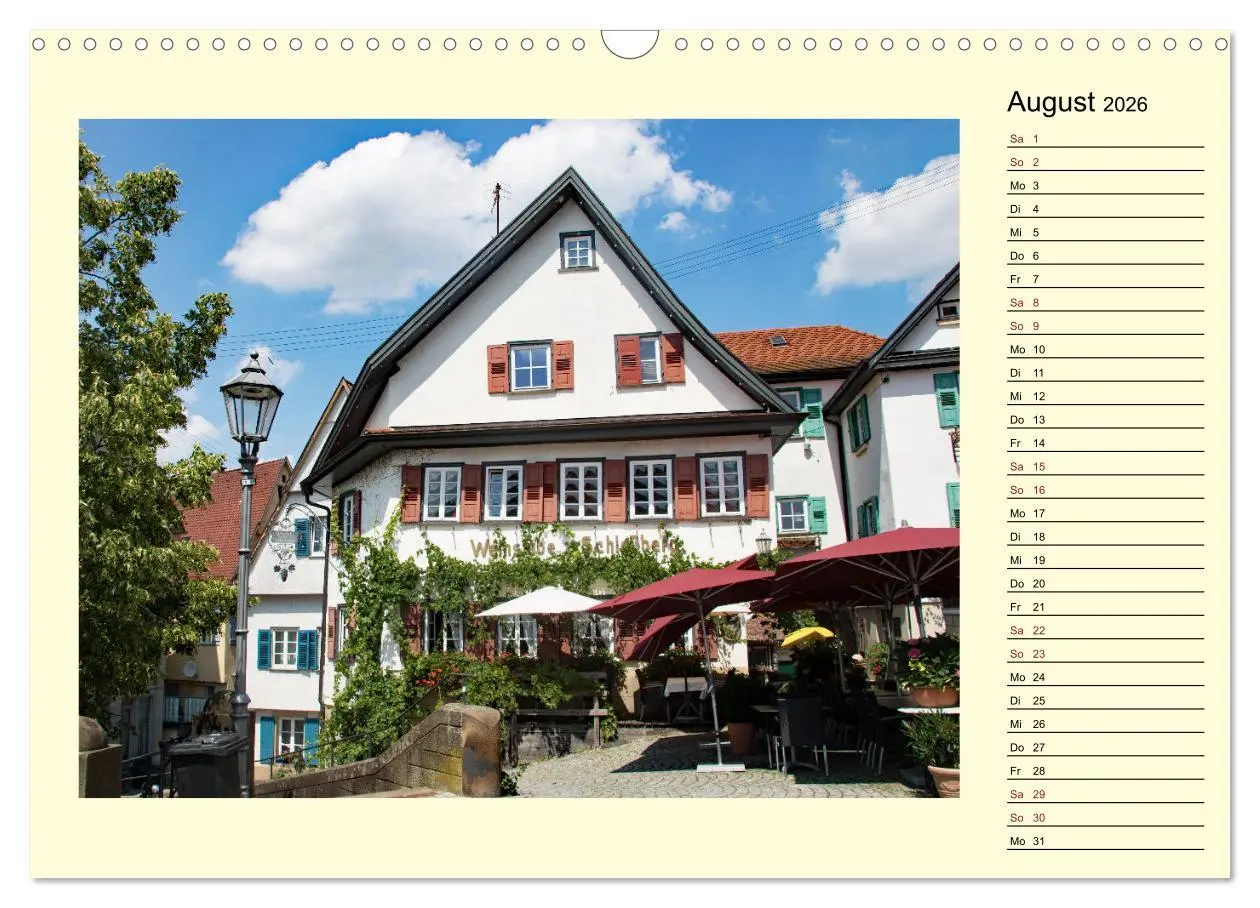 Bild: 9783457570692 | Nürtingen erleben (Wandkalender 2026 DIN A3 quer), CALVENDO...