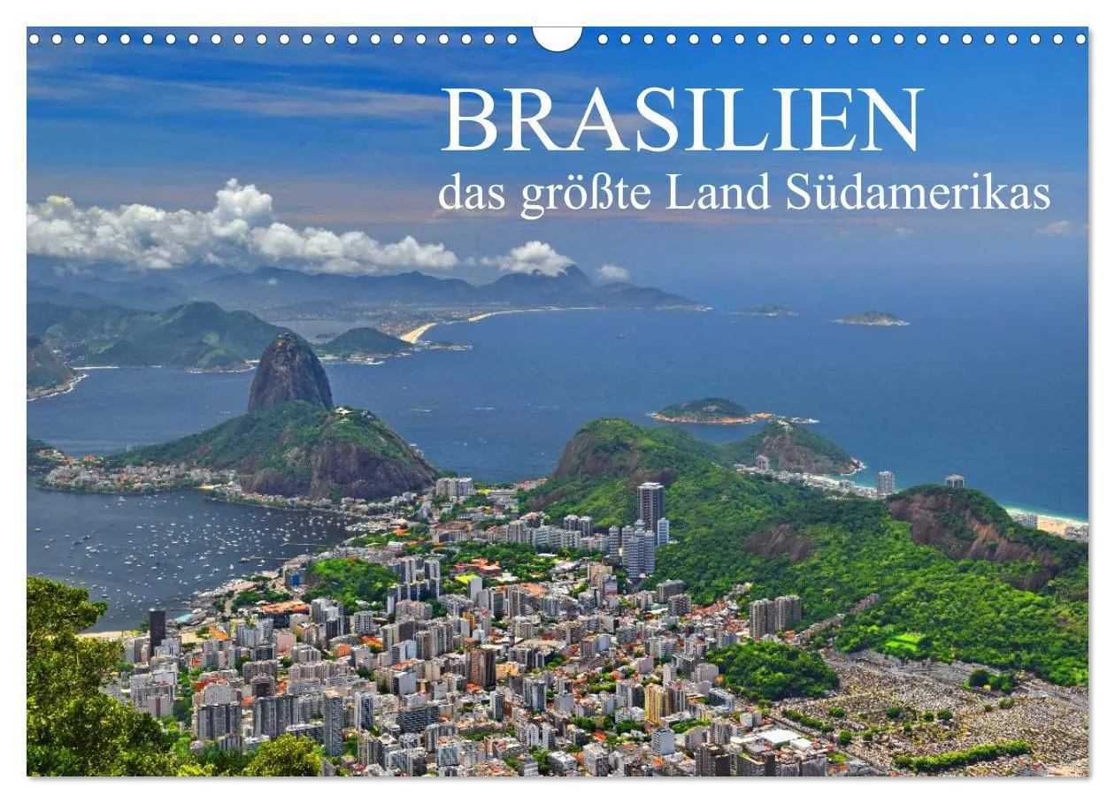 Cover: 9783457950692 | Brasilien - das größte Land Südamerikas (Wandkalender 2026 DIN A3...