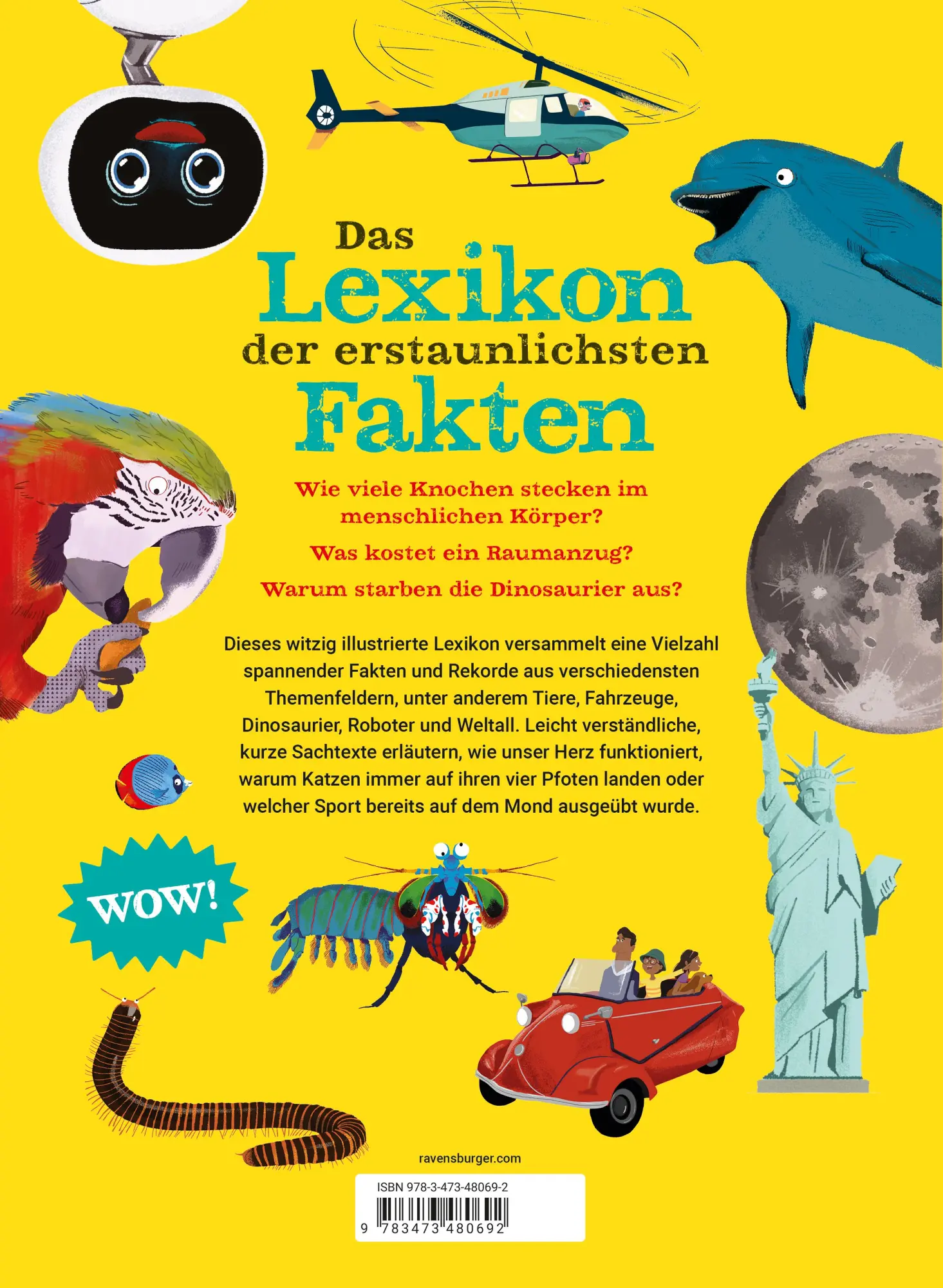 Rückseite: 9783473480692 | Das Lexikon der erstaunlichsten Fakten | Jacqueline McCann (u. a.)