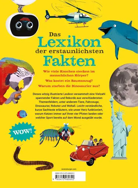 Bild: 9783473480692 | Das Lexikon der erstaunlichsten Fakten | Jacqueline McCann (u. a.)