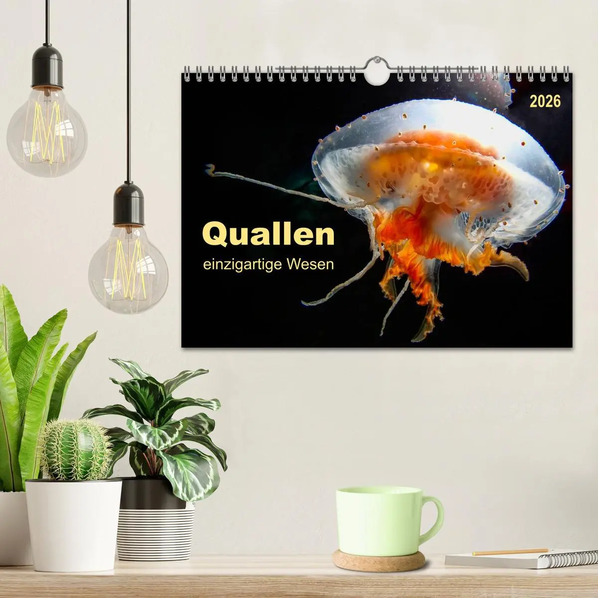 Bild: 9783516040692 | Quallen - einzigartige Wesen (Wandkalender 2026 DIN A4 quer),...