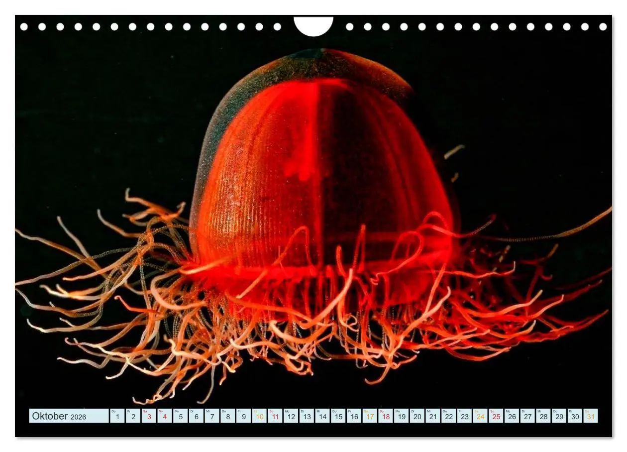 Bild: 9783516040692 | Quallen - einzigartige Wesen (Wandkalender 2026 DIN A4 quer),...
