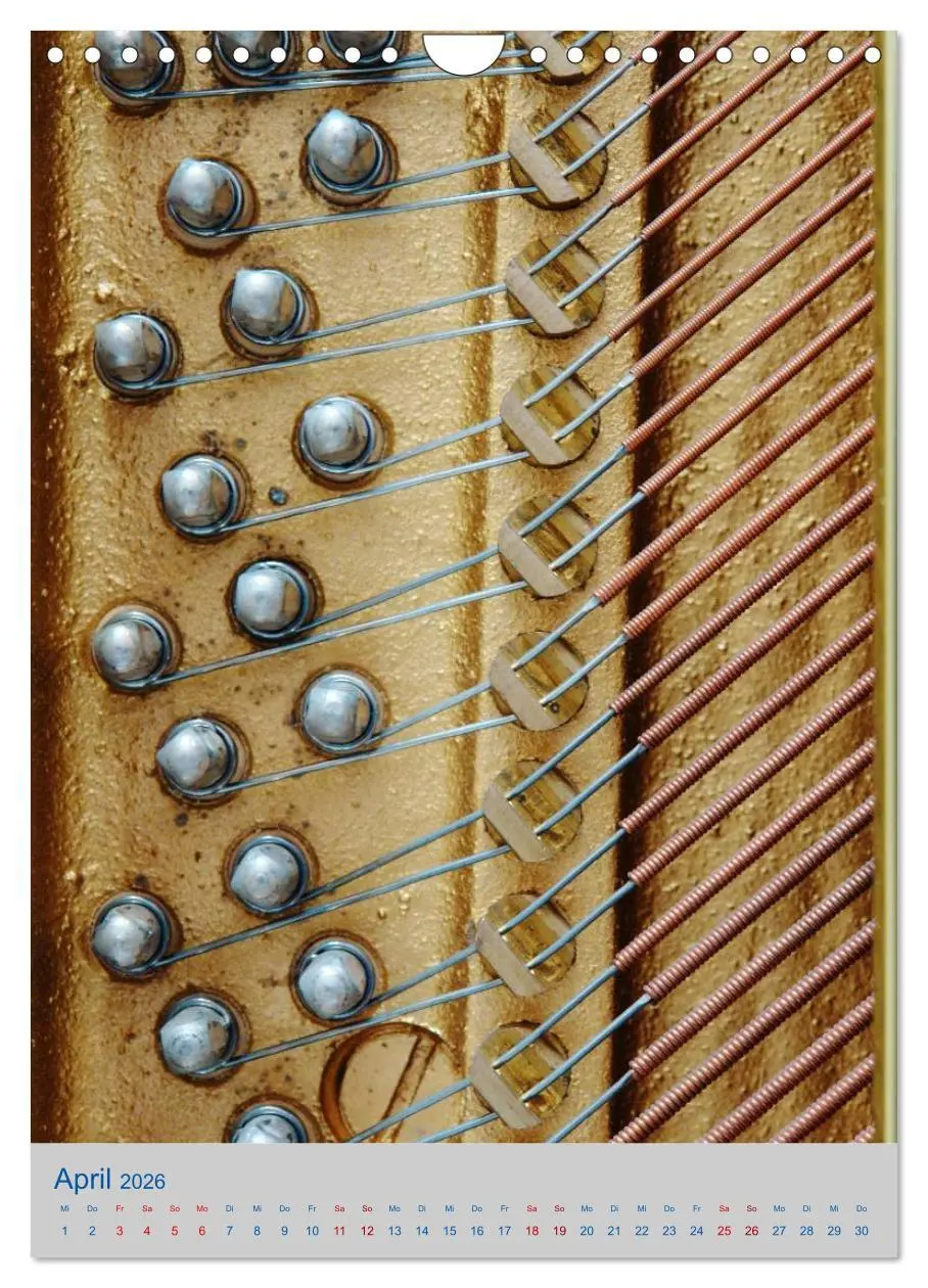 Bild: 9783516420692 | Instrumente - Musikalisch durch das Jahr (Wandkalender 2026 DIN A4...