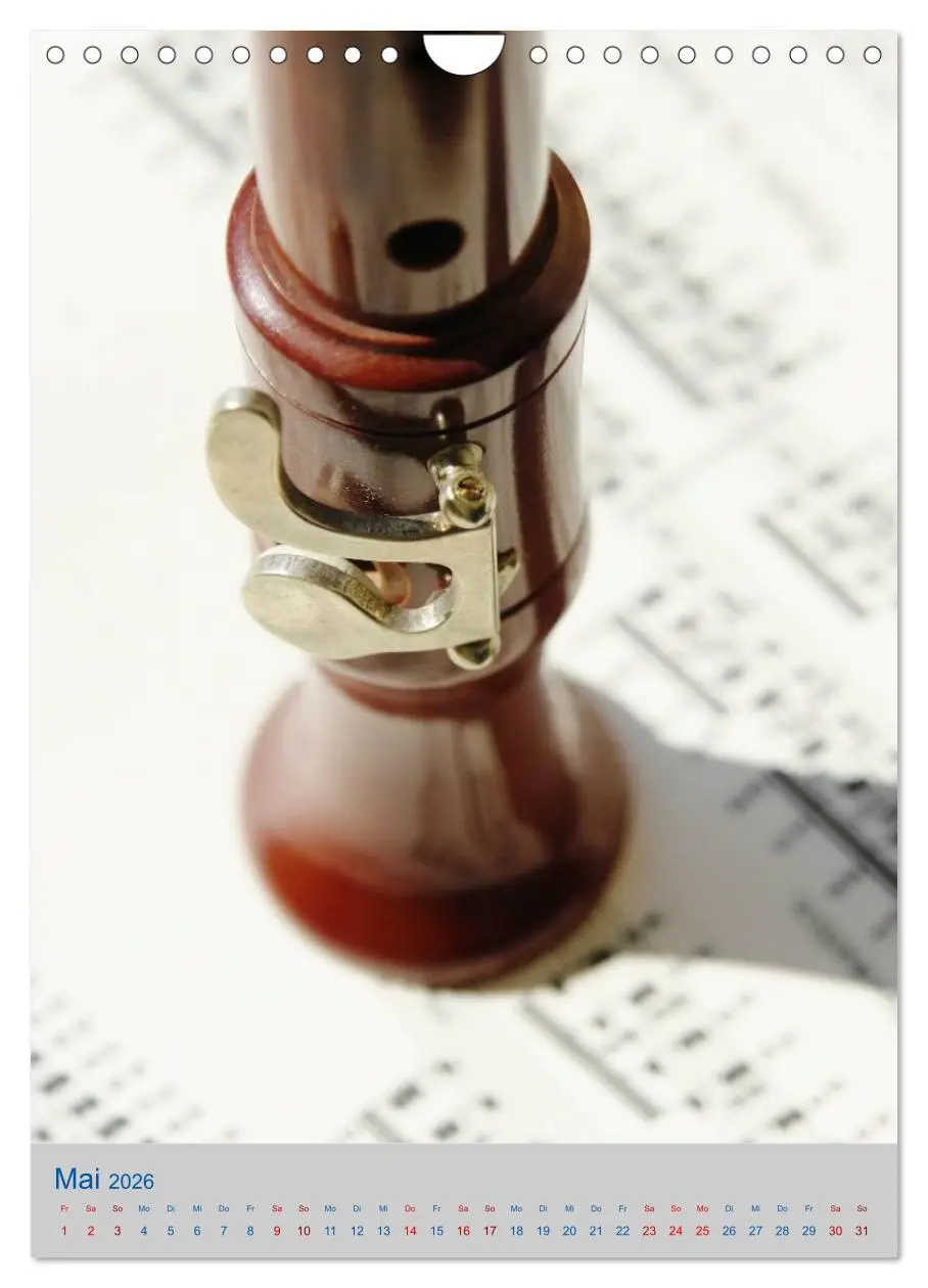 Bild: 9783516420692 | Instrumente - Musikalisch durch das Jahr (Wandkalender 2026 DIN A4...