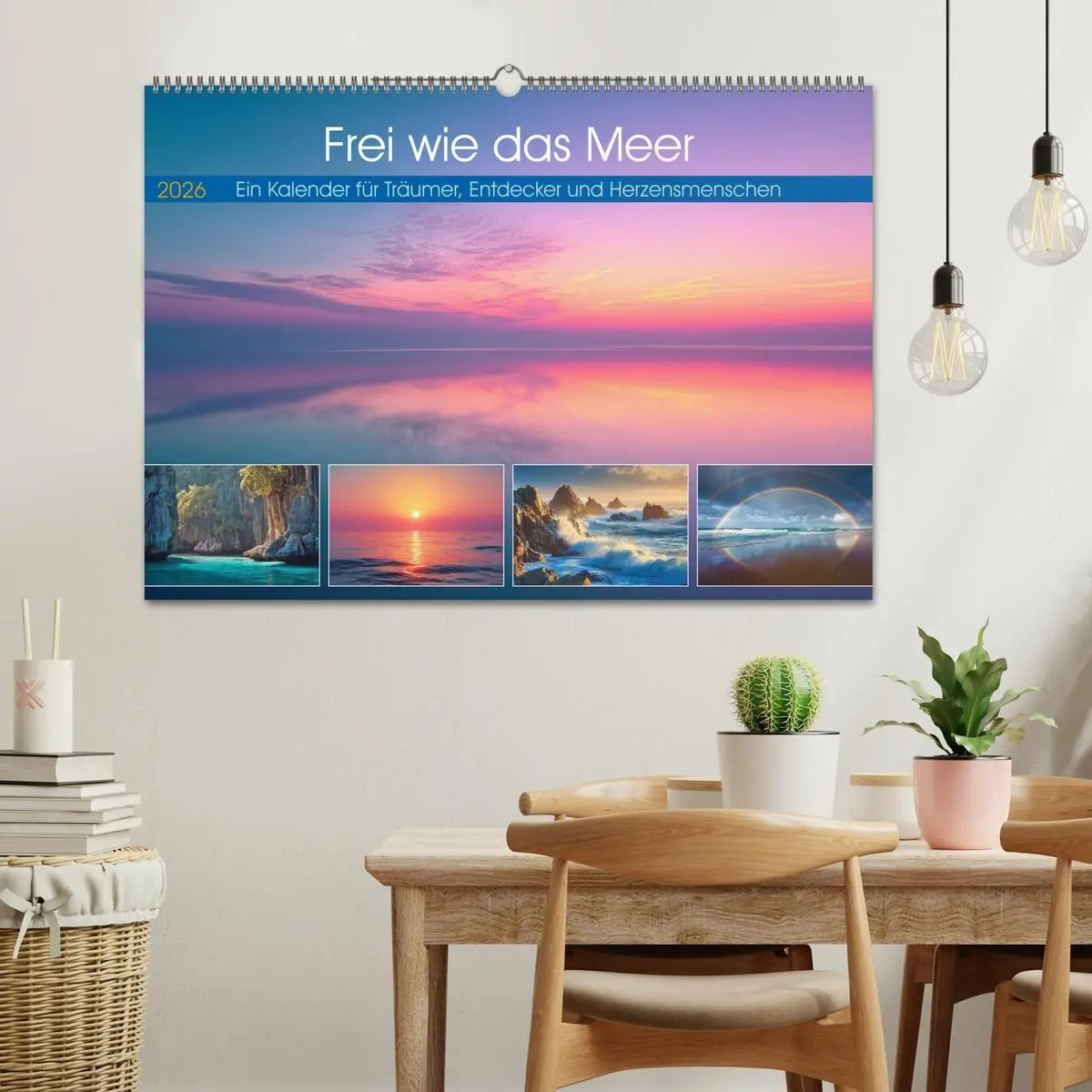 Bild: 9783516730692 | Frei wie das Meer (Wandkalender 2026 DIN A2 quer), CALVENDO...