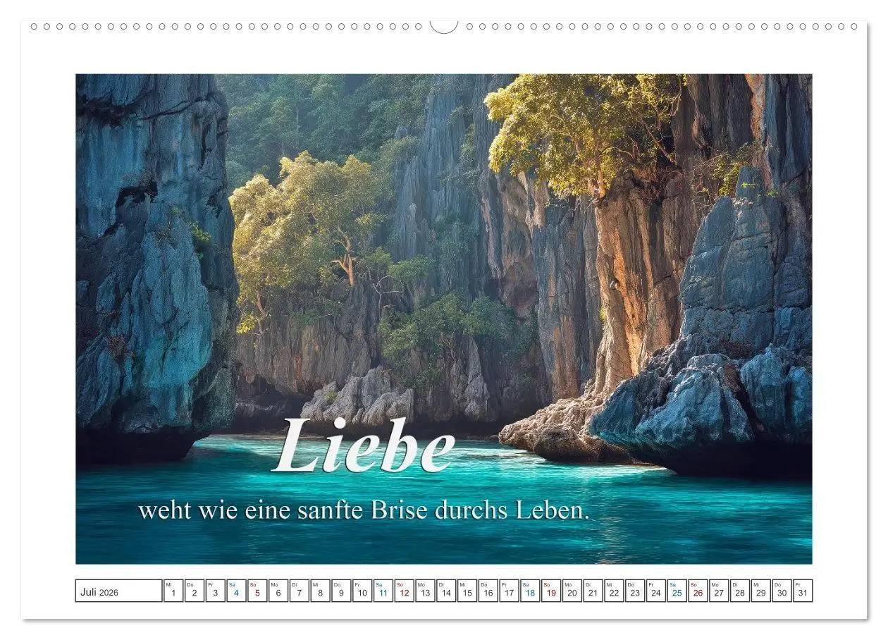 Bild: 9783516730692 | Frei wie das Meer (Wandkalender 2026 DIN A2 quer), CALVENDO...