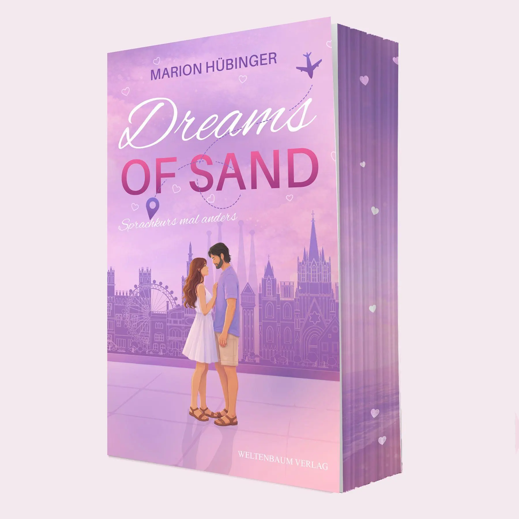 Cover: 9783690670692 | Dreams of sand | Sprachkurs mal anders YA Sommer-Romance | Hübinger