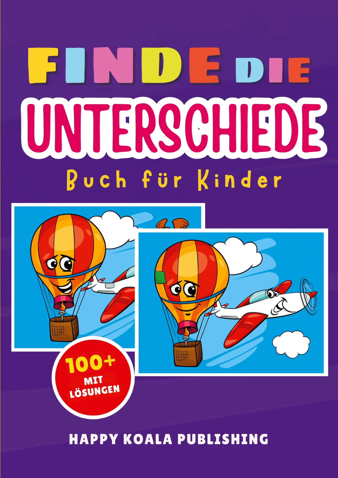 Cover: 9783691040692 | Finde die Unterschiede Rätselspaß für Kinder | Happy Koala Publishing