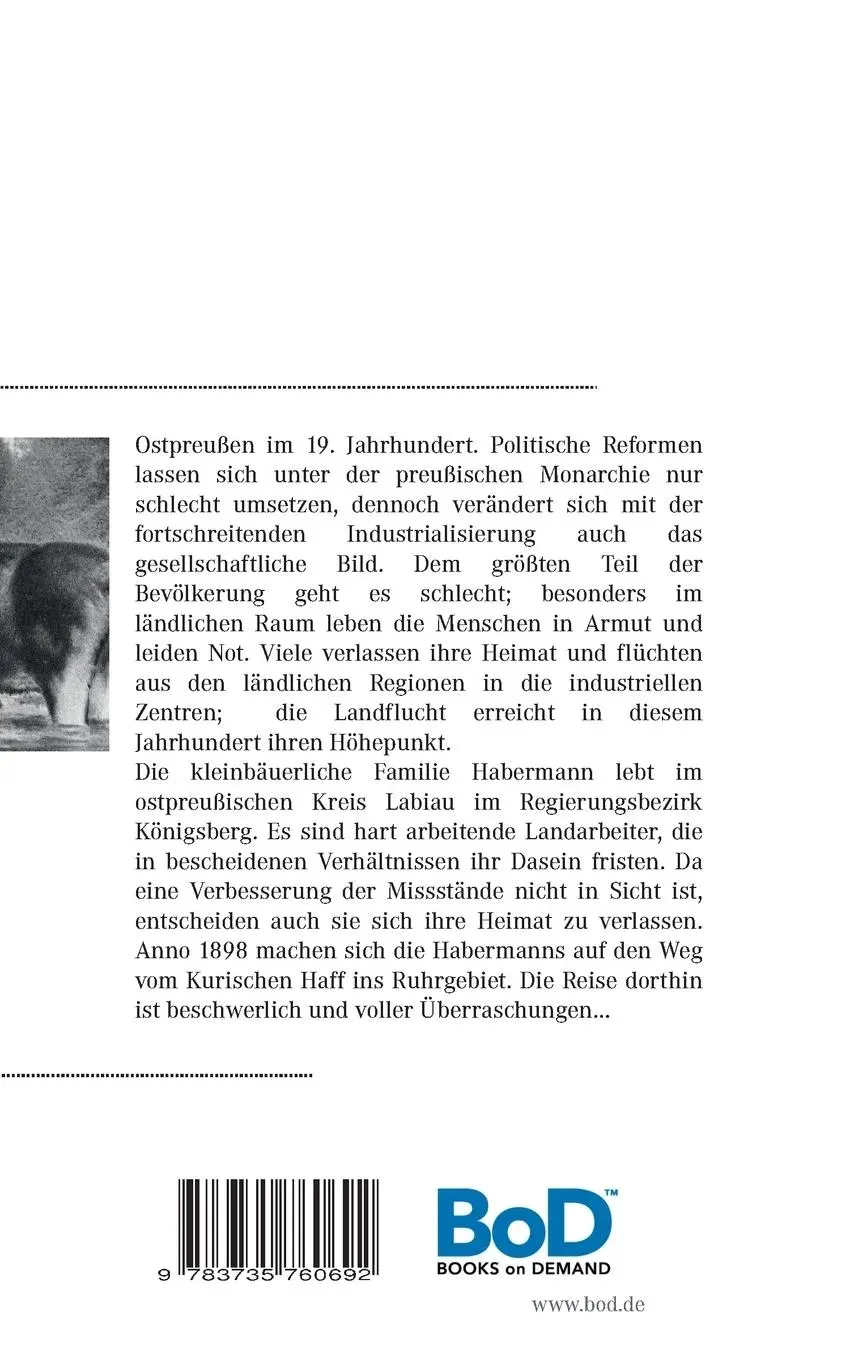 Rückseite: 9783735760692 | Verlassenes Ostpreußen | Ruth Zimmermann-Heckmann | Taschenbuch | 2014