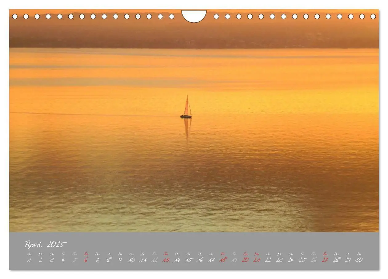 Bild: 9783435470792 | Farbrausch Bodensee (Wandkalender 2025 DIN A4 quer), CALVENDO...