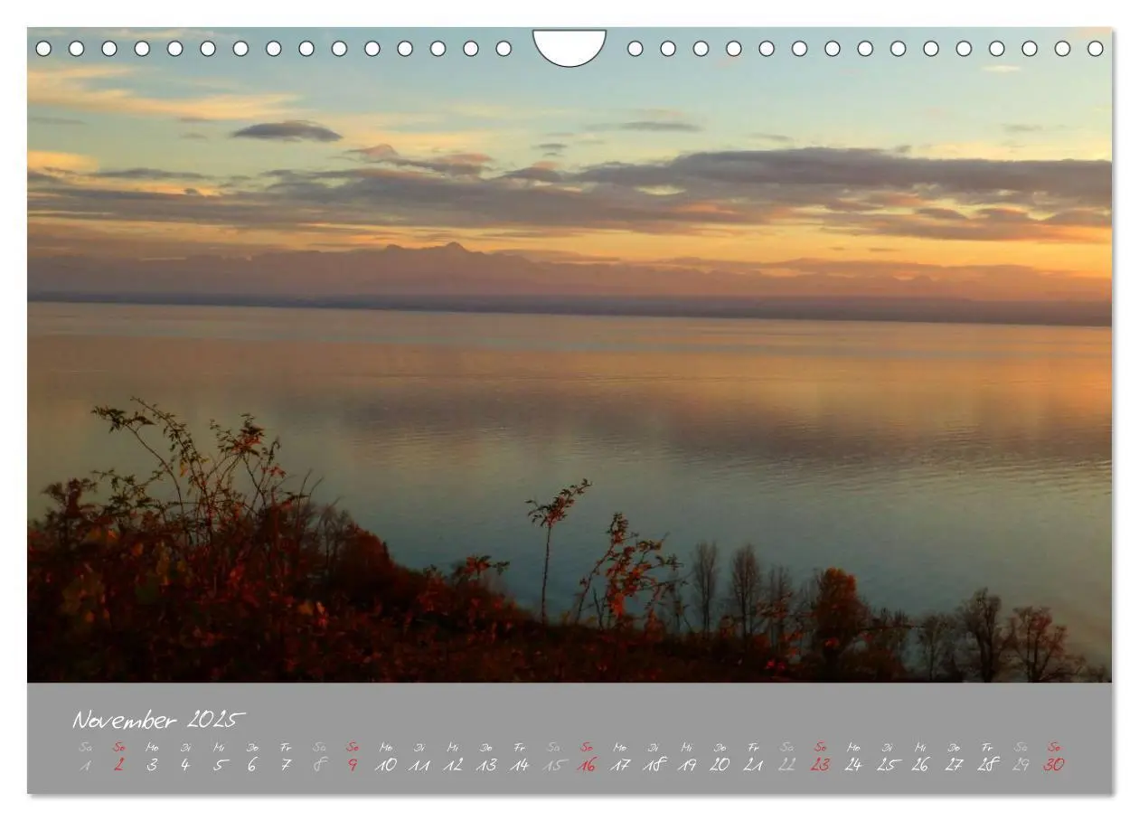 Bild: 9783435470792 | Farbrausch Bodensee (Wandkalender 2025 DIN A4 quer), CALVENDO...