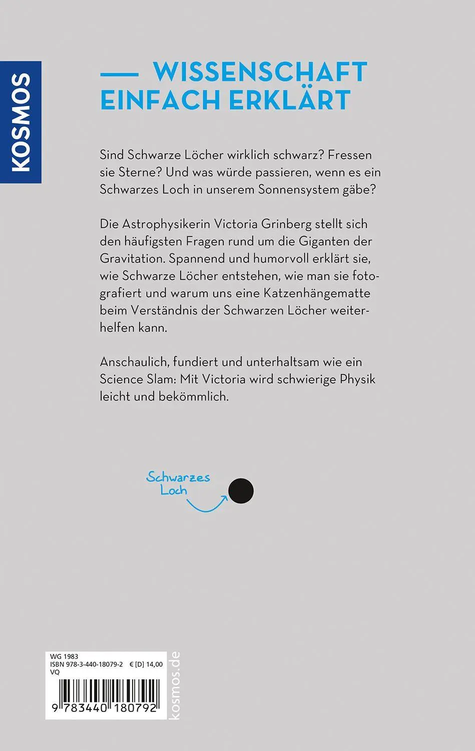 Bild: 9783440180792 | Schwarze Löcher | Schwere Kost, leicht verdaulich | Victoria Grinberg