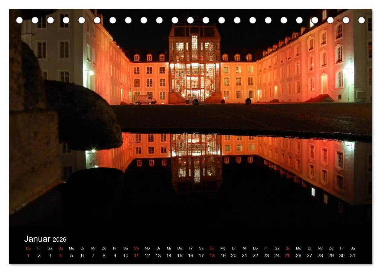 Bild: 9783516100792 | Saarbrücken (Tischkalender 2026 DIN A5 quer), CALVENDO Monatskalender